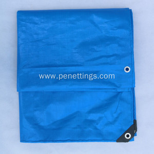 100%waterproof PE tarpaulin sheet with UV protection